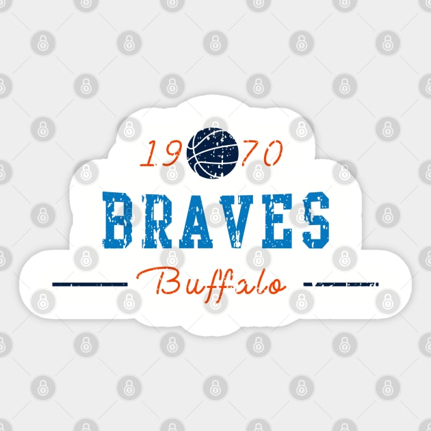 Buffalo Braves Sticker by HomePlateCreative